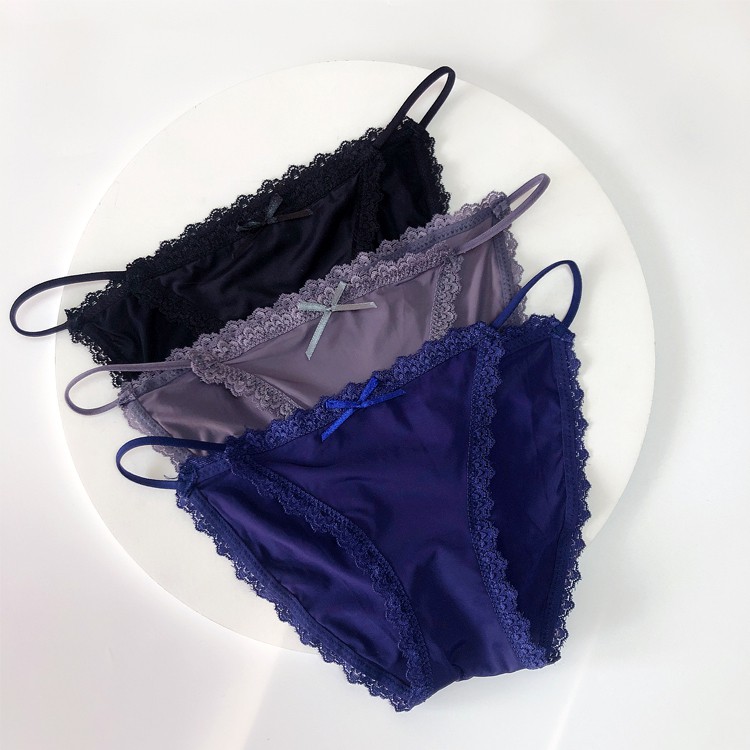 Quần Lót Dây Mảnh Siêu Mát Co Giãn Nhiều P081