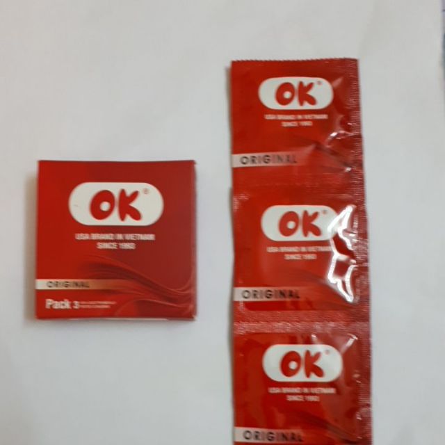 Bao cao su Ok  original
