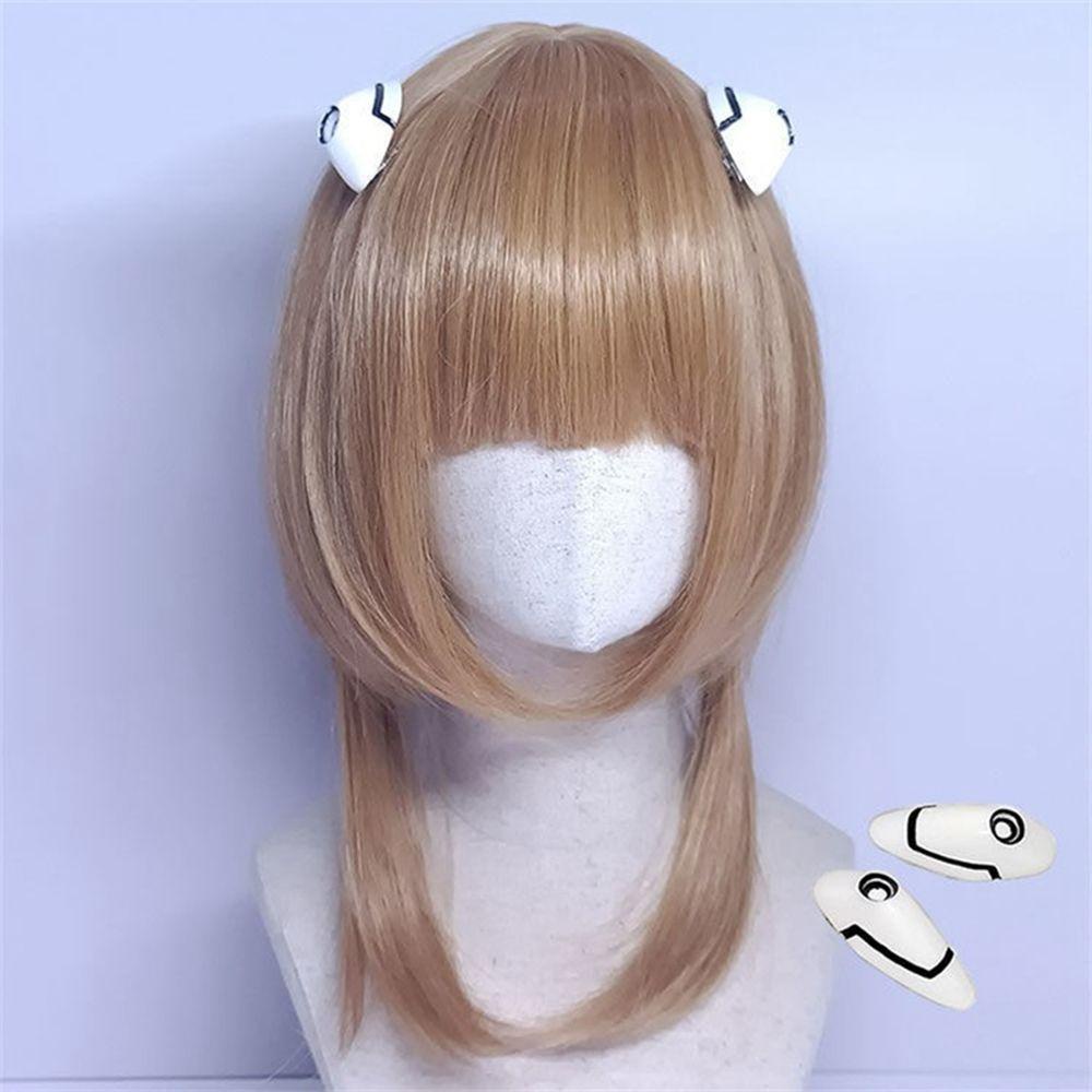 Set 2 Kẹp Tóc Hóa Trang Nhân Vật Hoạt Hình Asuka Langley Soryu Ayanami Rei