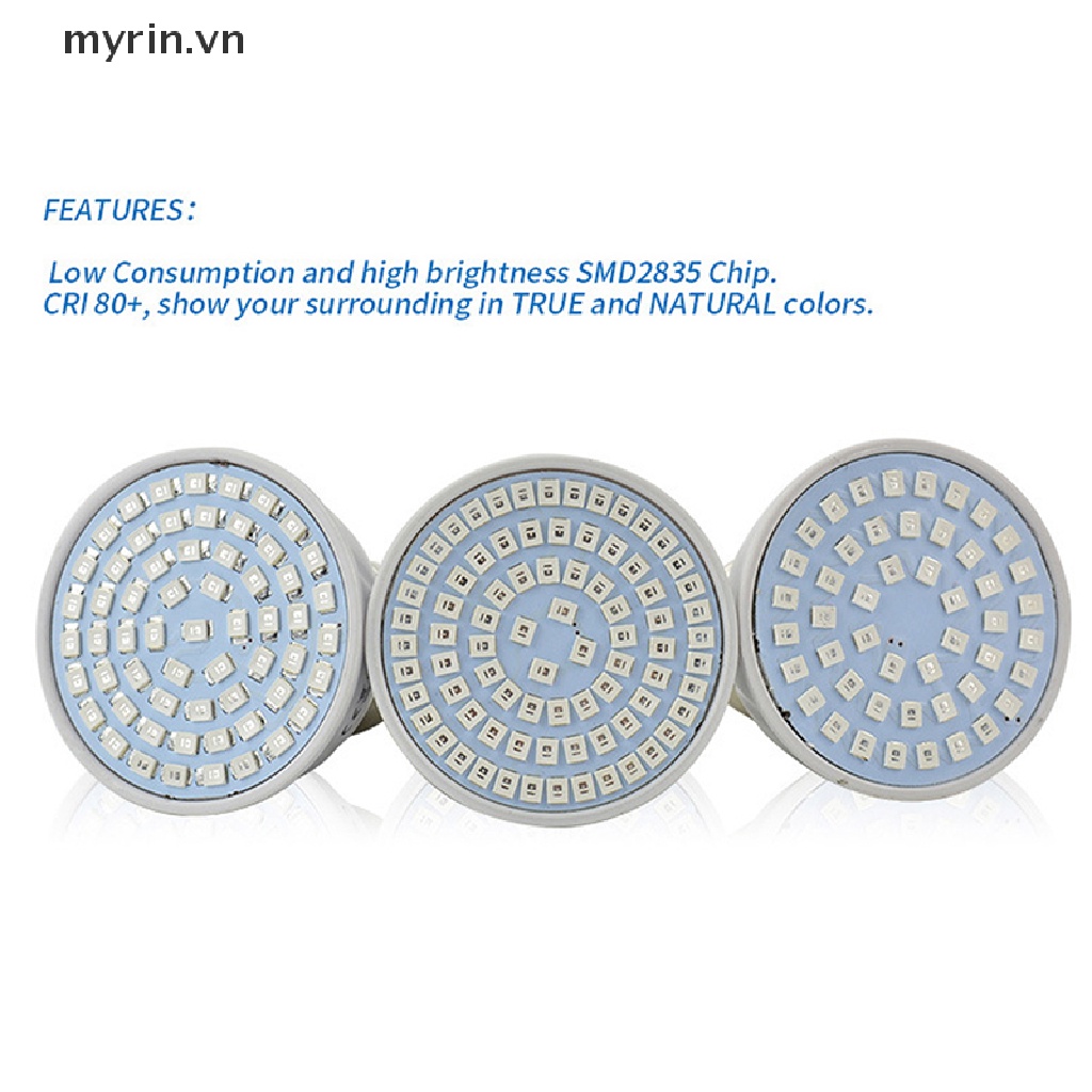 Bóng Đèn LED Trồng Cây E27 48 / 60 / 80 220V