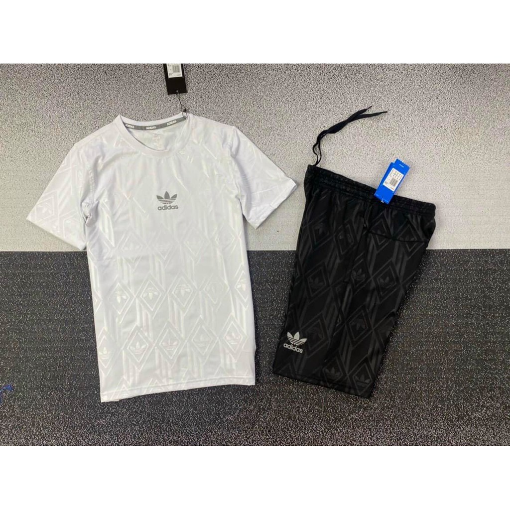 (FREESHIP Đơn Hàng Trên 500k) Đồ Bộ Thể Thao Cao Cấp Adidas Cổ Tròn