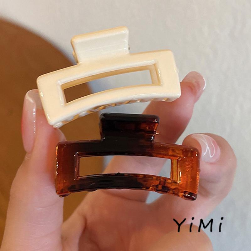 Kẹp Tóc Càng Cua Mini Trơn Màu Đơn Giản Hàn Quốc Dành Cho Nữ