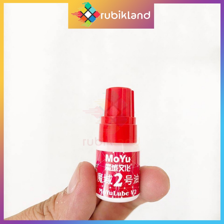 Dầu Bôi Trơn Rubik Moyu Lube V1/V2 5ml Lube Rubic Dùng Cho WRM 2021 Maglev, GAN 12 Maglev, M Leap, Tornado, RS3M 2021.