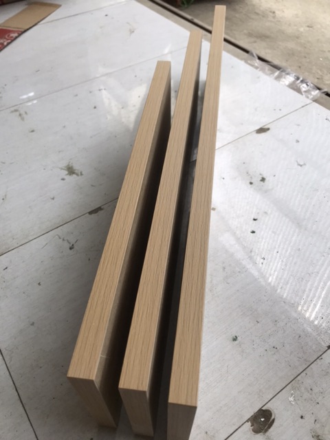 Kệ gỗ treo tường( sét 3 thanh ngang dài 40,50,60cm vân gỗ)