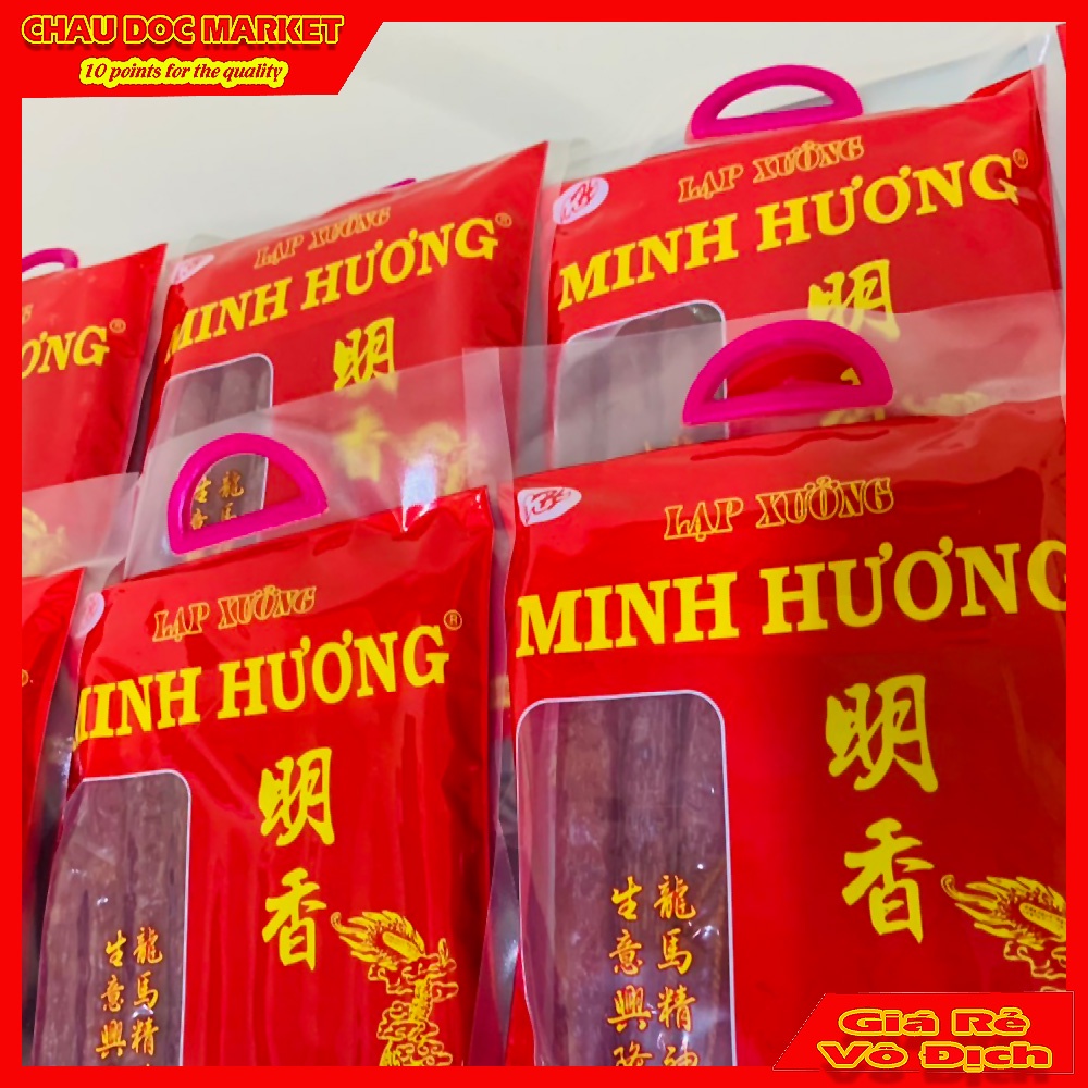 Lạp Xưởng Minh Hương Món Ăn Đặc Sản Vùng Châu Đốc Loại Đặc Biệt Gói 500gr | BigBuy360 - bigbuy360.vn