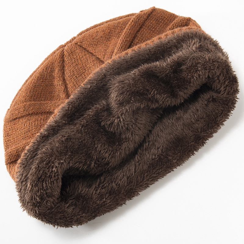 European and American style warm woolen hat for men / women