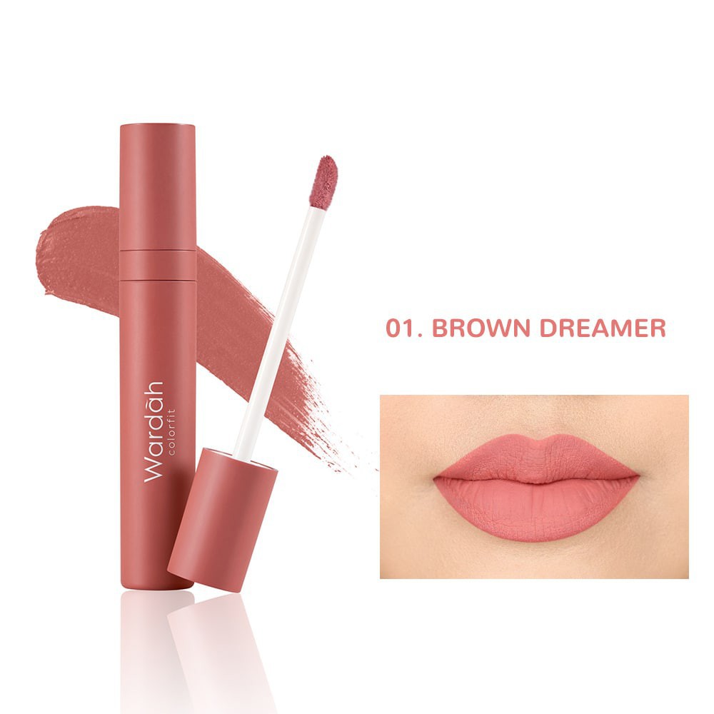 (Hàng Mới Về) Son Lì Wardah Colorfit Chất Son Mịn Như Nhung | BigBuy360 - bigbuy360.vn