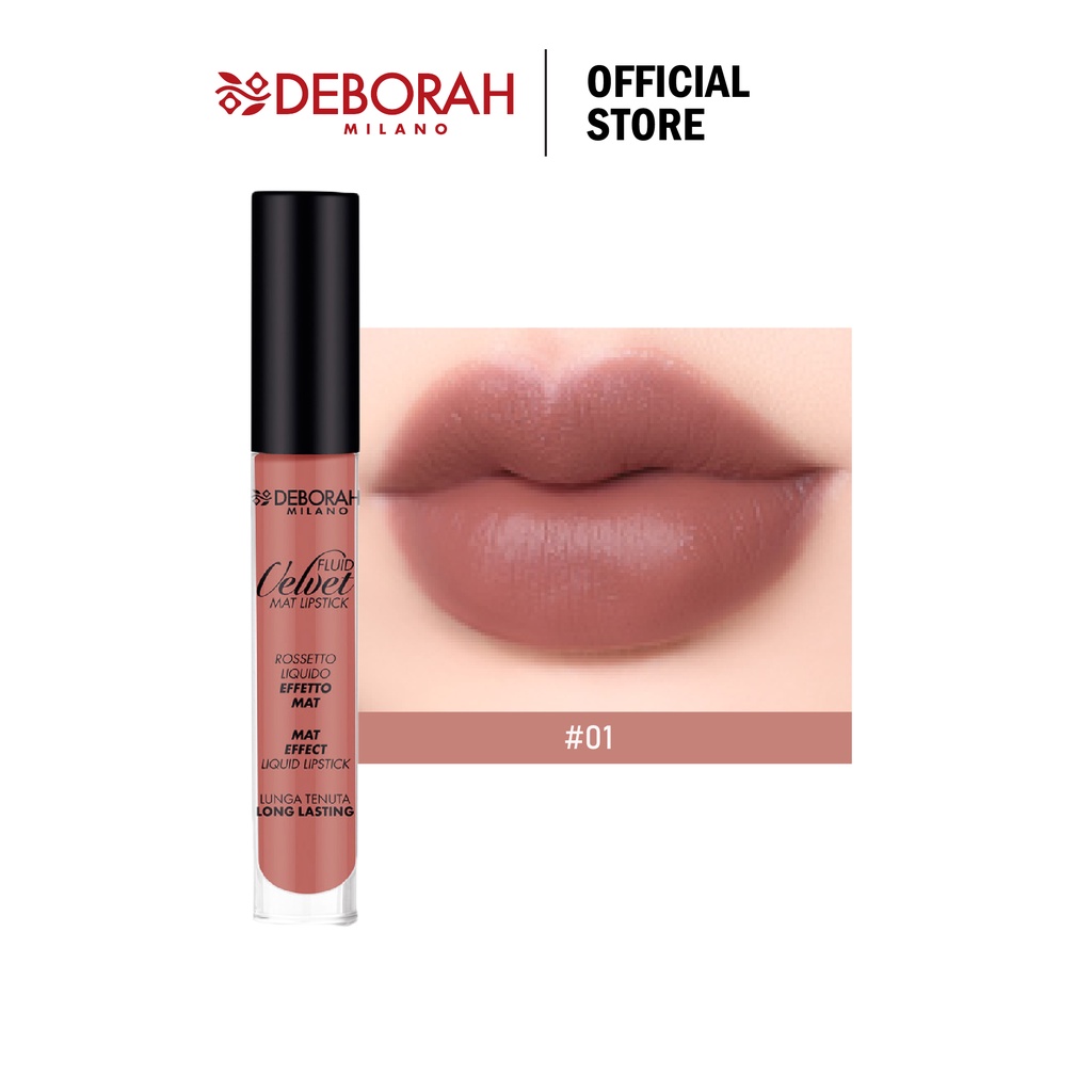 Son kem lì Deborah Milano Fluid Velvet Mat