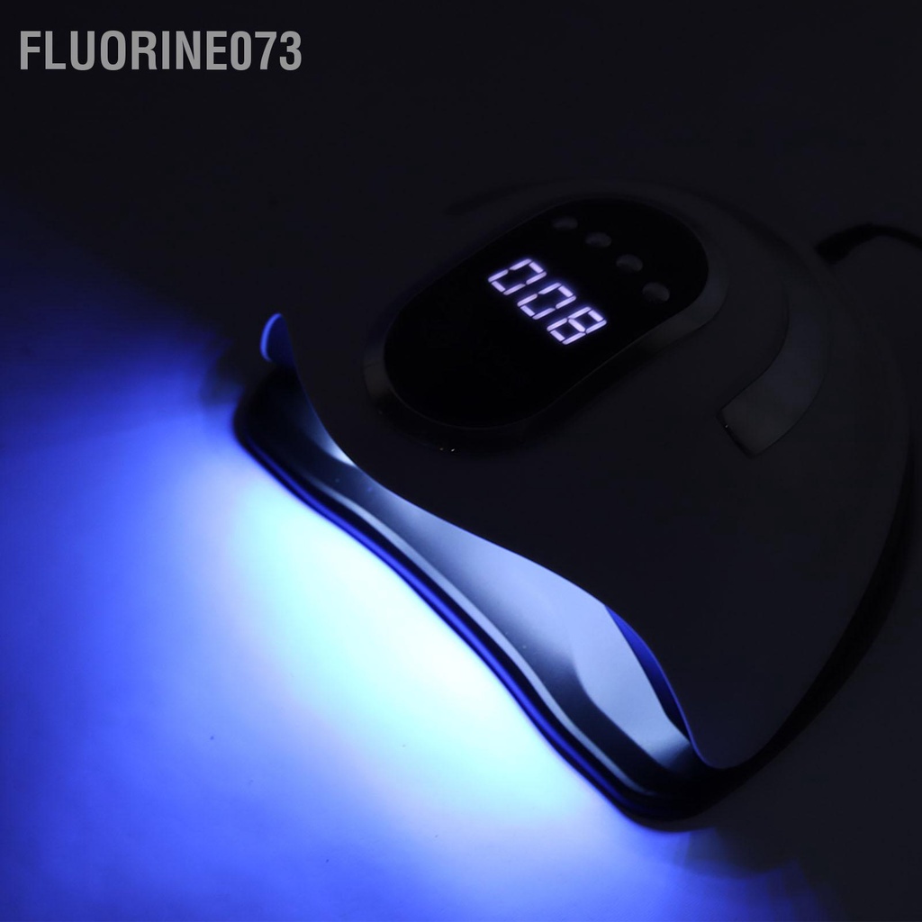 [Hàng Sẵn] Ánh sáng máy sấy móng tay 280W 4 bánh răng 66 cái Chíp ánh LED Gel chữa bệnh Nail Light EU Cắm 110‑240V 【Fluorine073】