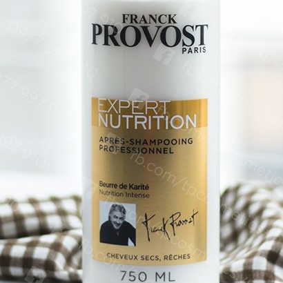 Dầu Xả Franck Provost Expert Nutrition 750ml Trắng