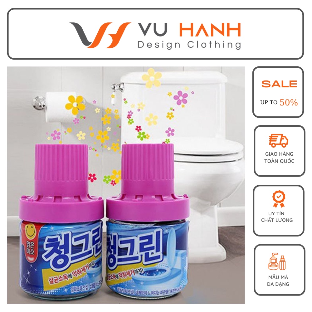 COMBO 2 Lọ Thả Bồn Cầu Hàn Quốc Diệt Sạch Vi Khuẩn | Shop Vũ Hạnh