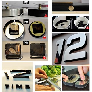 Đồng Hồ Treo Tường 3d Diy