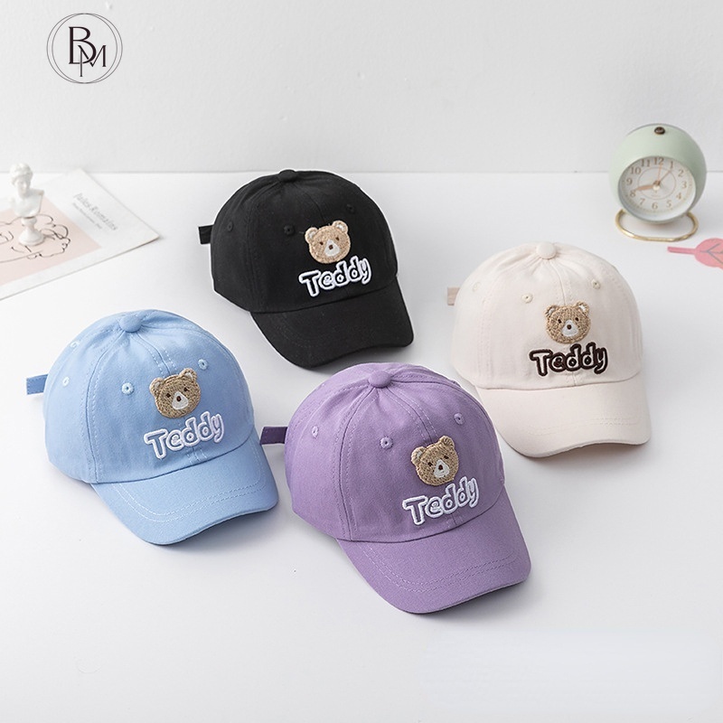 Mũ lưỡi trai BANMA mỏng chống nắng thiết kế dễ thương cho bé