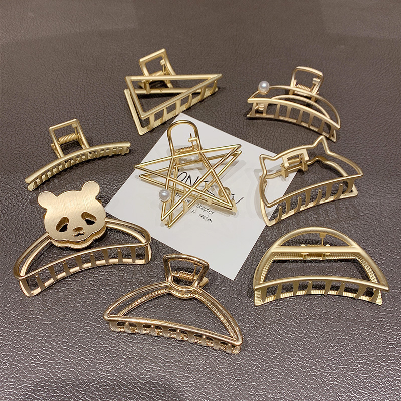 Kẹp tóc kim loại nhiều kiểu dáng xinh xắn cho nữ