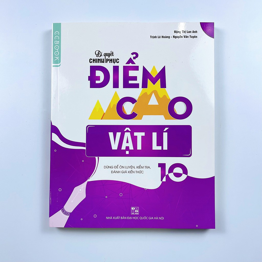 [Mã LIFEM1 giảm 12% tối đa 50K đơn 99K] Sách Bí quyết chinh phục điểm cao Vật lý 10