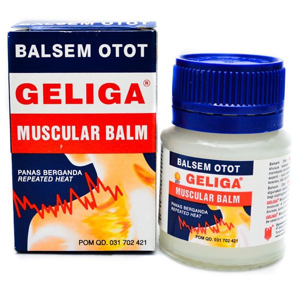 [HÀNG CHÍNH HÃNG] DẦU CÙ LÀ LỬA - GELIGA MUSCULAR BALM