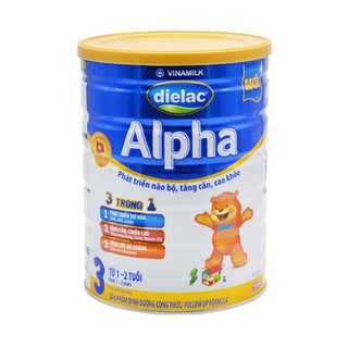 Sữa bột Dielac Alpha 3 900g(Date 02/2023)
