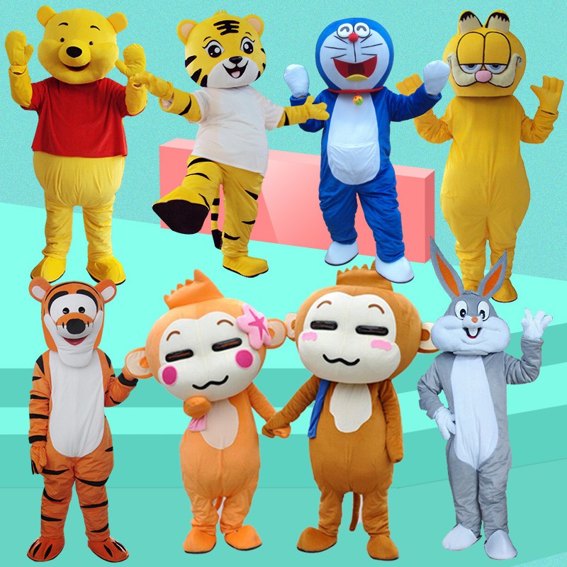 Bộ đồ hóa trang búp bê hình gấu Pooh đáng yêu độc đáo