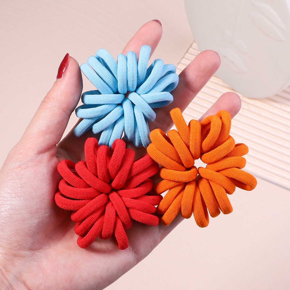 Set 20 dây buộc tóc co giãn KIDSBOWS nhiều màu sắc tùy chọn thời trang xinh xắn cho bé gái