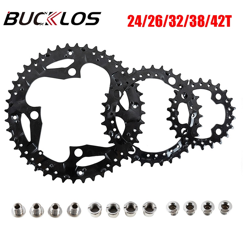 Đĩa Xích Xe Đạp MTB 104BCD 22t-44t 64BCD 3*10S Al