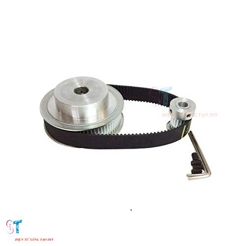 Pulley Bánh Răng Nhôm 3M 50 Răng Rộng Đai 16mm