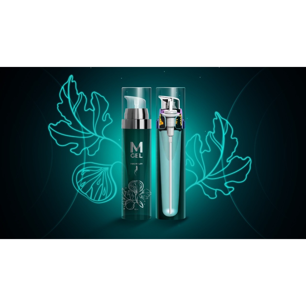 M GEL - Gel millenium cải tiến vision, Tiên dược cho tuổi trẻ và sắc đẹp, chai 50ml