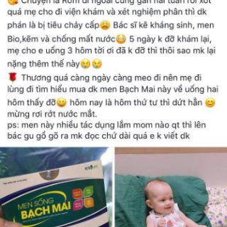 Men sống bạch mai
