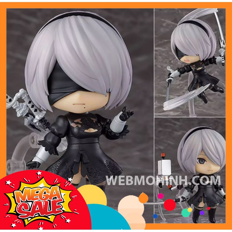 🌟GIÁ HỦY DIỆT🌟 Mô Hình Nier Automata 2B - Có Khớp Cử Động Nendoroid 1475 Fullbox