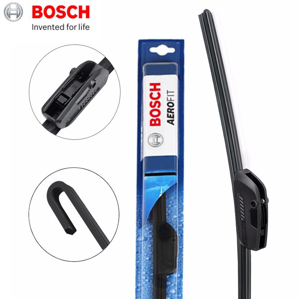 Gạt Mưa Bosch, Gạt Mưa Ô Tô Silicone Loại Thân Mềm Không Xương Cao Cấp