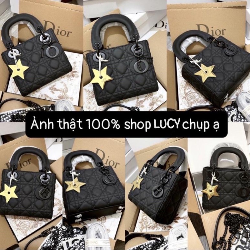 Túi chữ Đ vân 3 ô da lì size 17 kèm khăn 2 bản dây full 2 box hàng QC cao cấp