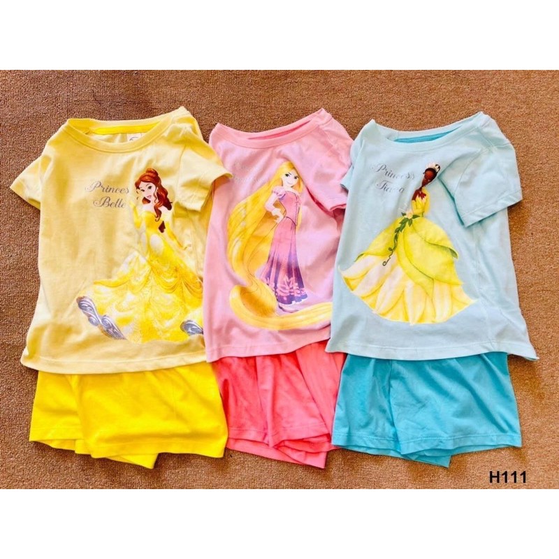 Bộ cotton H.M bé gái 2-10y