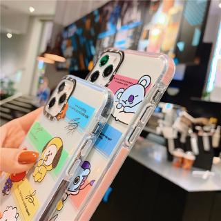 Cartoon BT21 Ốp Redmi Note9s Note9pro Note5 Note7 Note8 Pro Soft Case Xiaomi Mi8 Mi9 Mi10 Pro Case Cover