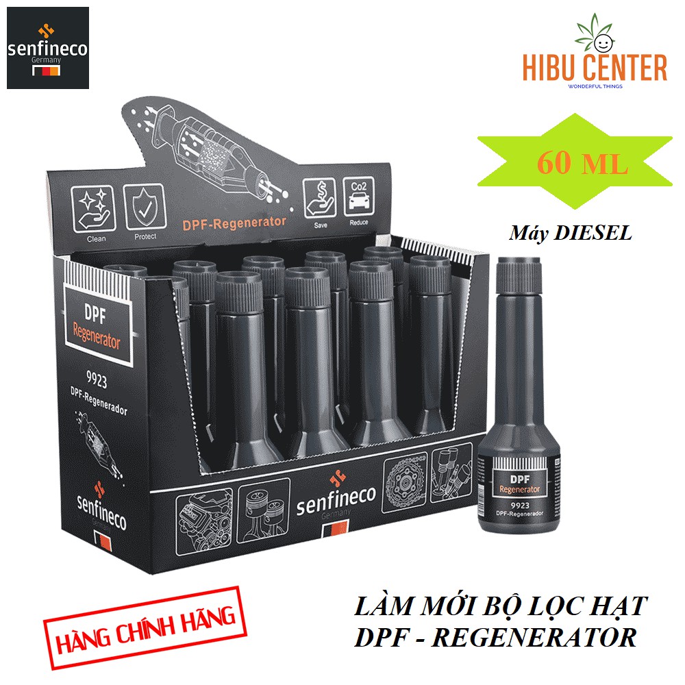 {100% Germany} Phụ Gia Làm Mới Bộ Lọc Hạt Senfineco 9923 – 60ML DPF – Regenertor – Hàng Chính Hãng – HIBUCENTER