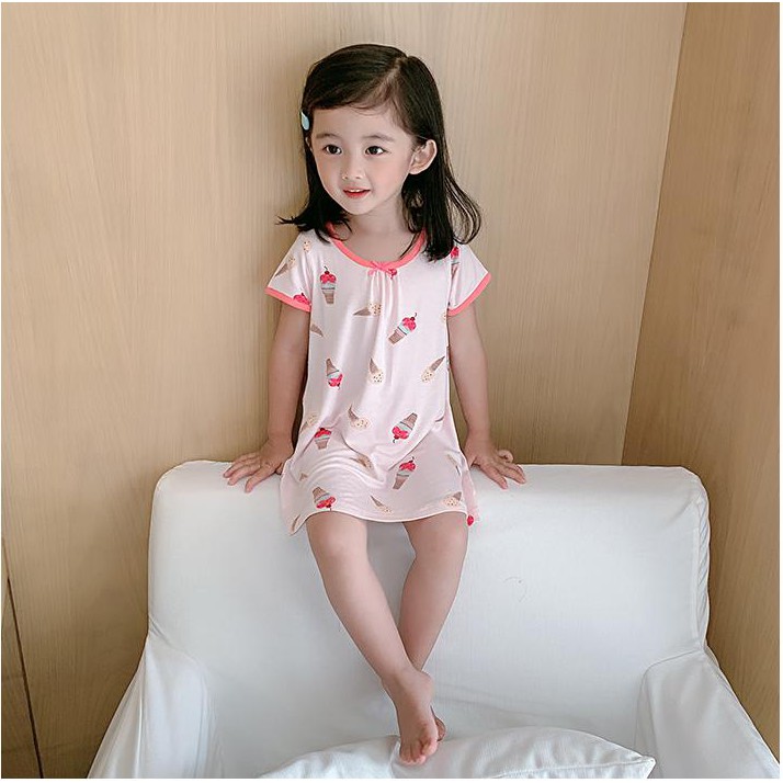 Đồ Ngủ Pajamas Dễ Thương Cho Bé Gái 2021