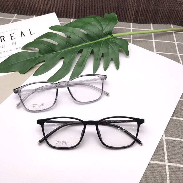 Gọng kính dẻo cận 0 đến 6 độ hot nhất 2018 vuông bầu fullbox | BigBuy360 - bigbuy360.vn