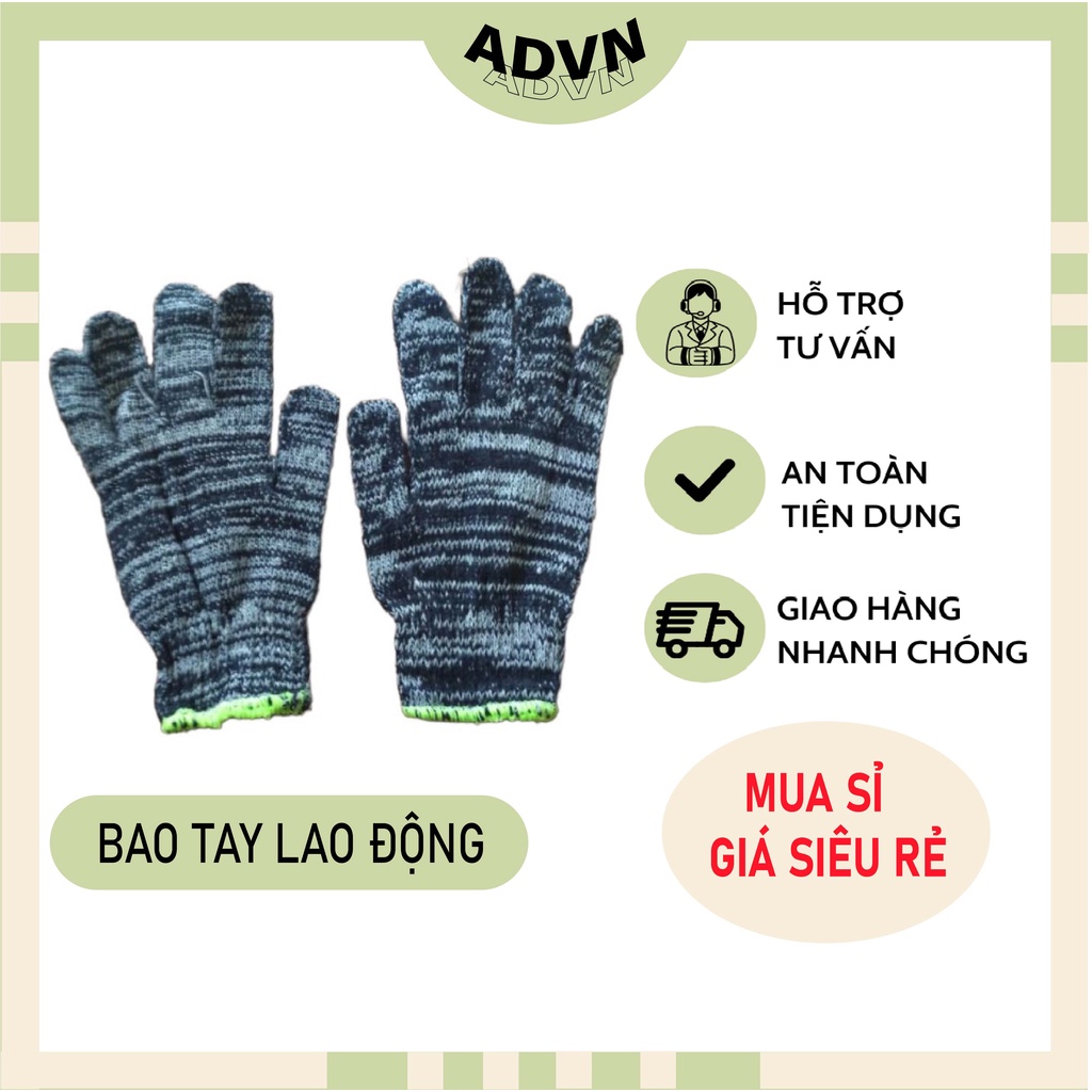 Bao Tay Vải Lao Động (loại dày)