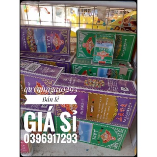 Cây bài Tây tú lơ khơ AA tím Tú xanh-hàng loại 1