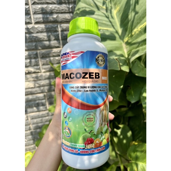 MACOZEB M85 Siêu đậm đặc BIẾN VÀNG THÀNH XANH - HẾT NGAY VÀNG LÁ - KHÔNG CÒN CHÍN SỚM