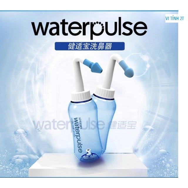 Bình rửa mũi người lớn cho bé xịt rửa mũi waterpulse Power Fitness C3003