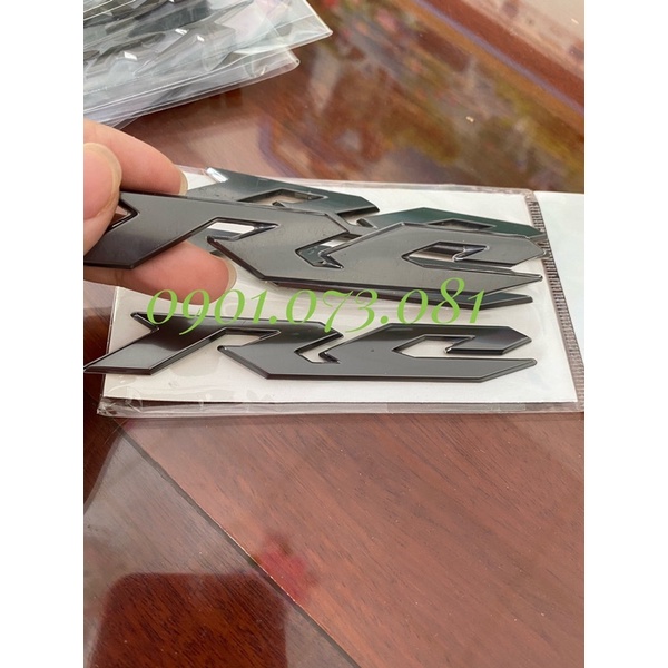 TEM RC YAMAHA CHỮ NỔI HÀNG CAO CẤP SẮC NÉT ( cặp)