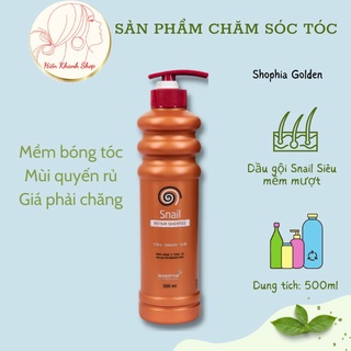 Dầu gội phục hồi tóc Snail - Snail Pepair Shampoo Sophia Golden