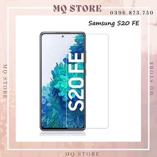 Kính cường lực Samsung S20 FE trong suốt không full Glass 9H