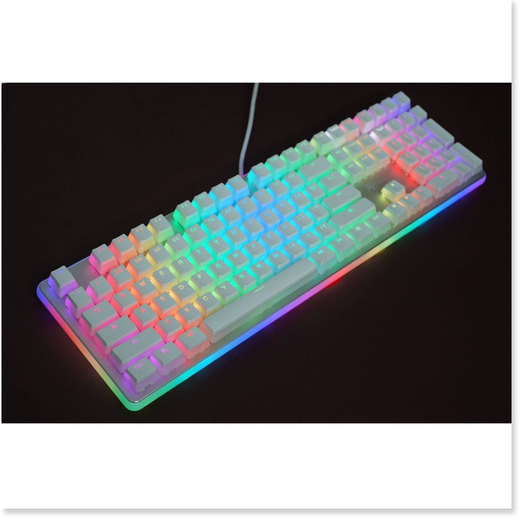 SET KEYCAP PUDDING NHỰA PBT XUYÊN LED 104 PHÍM