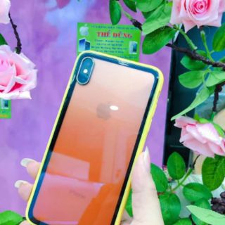 Ốp lưng iphone viền màu iPhone 6 / 6plus 7/8plus / xs xmax