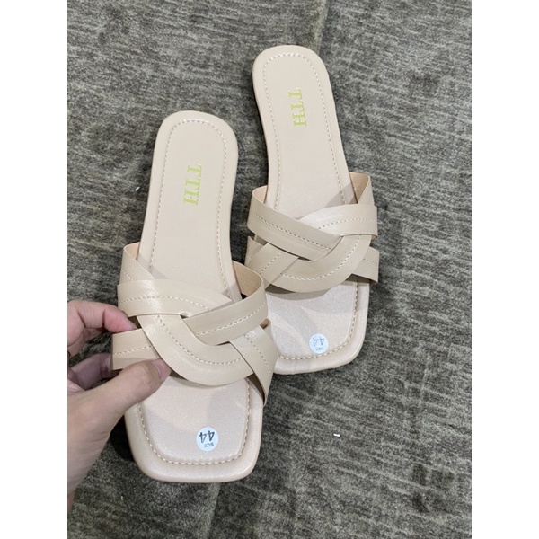 Dép chéo xinh big size 40-45 (kèm ảnh thật )