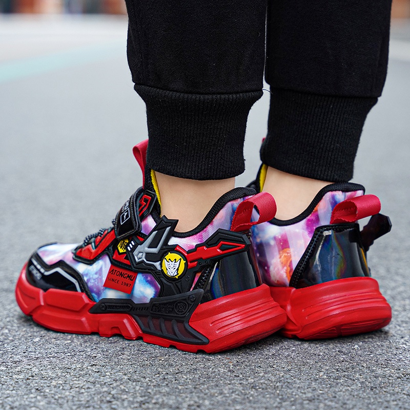 Giày thể thao bóng rổ đế chống trượt mang thoáng khí mẫu mới size 28-39 cho bé