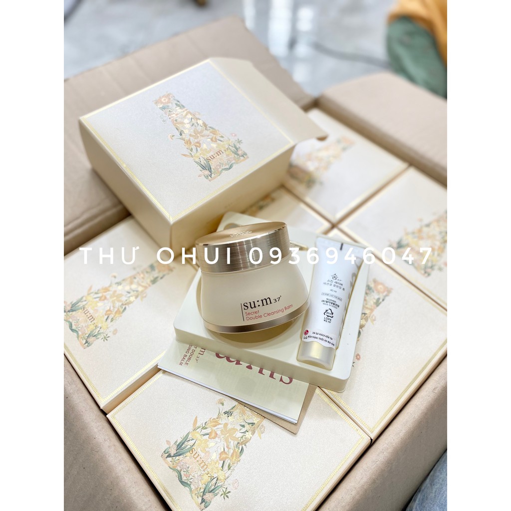 [ Có Tem LG ViNa ] Set tẩy trang sum dạng sáp Secret Double Cleansing Balm