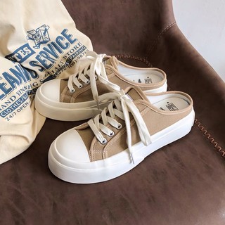 CÓ SẴN- Giày đế bánh mỳ đạp gót ulzzang