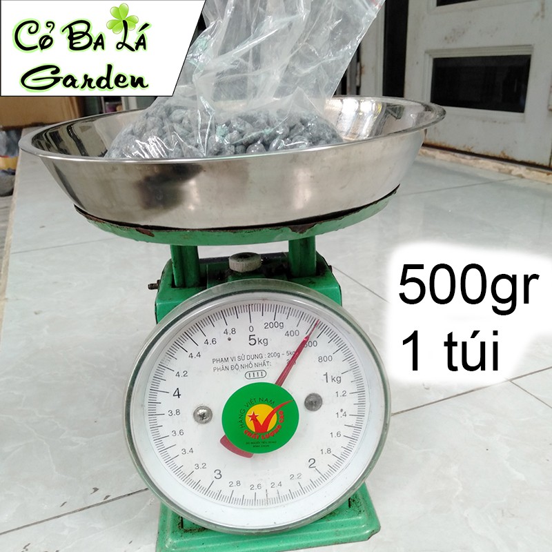 Sỏi Suối 500gr trang trí chậu cây,lót bể cá,phụ kiện trang trí