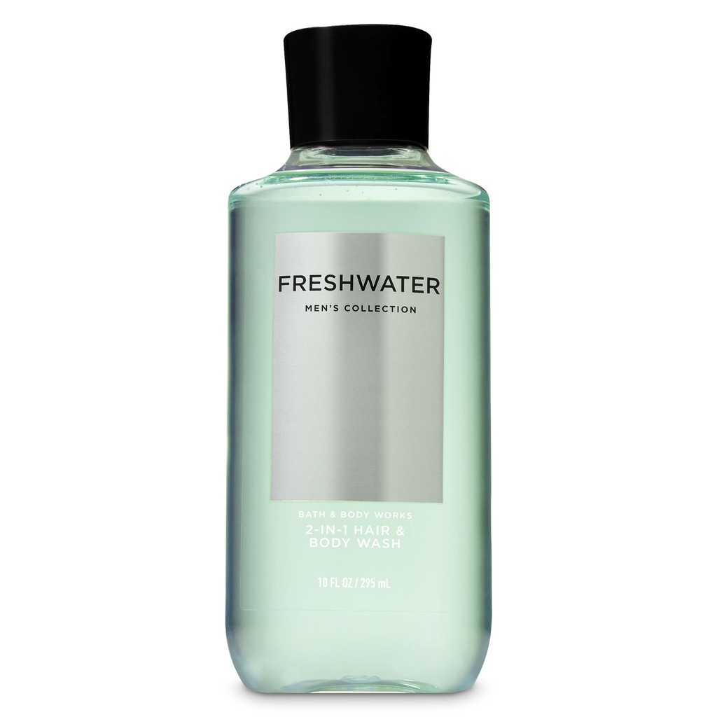 Sữa tắm và gội nam 2 trong 1 freshwater - Bath & Body Works (295ml)